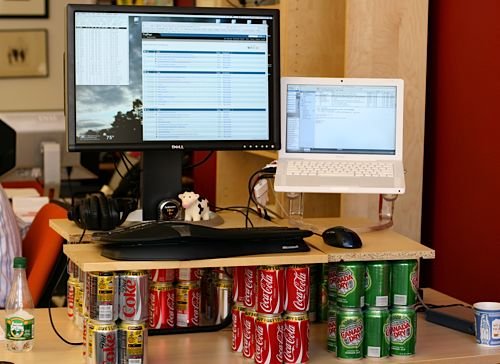 How To Turn Your Desk Into A Standing Desk Deskhacks